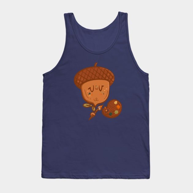 Autumn Artist Tank Top by Fluffymafi